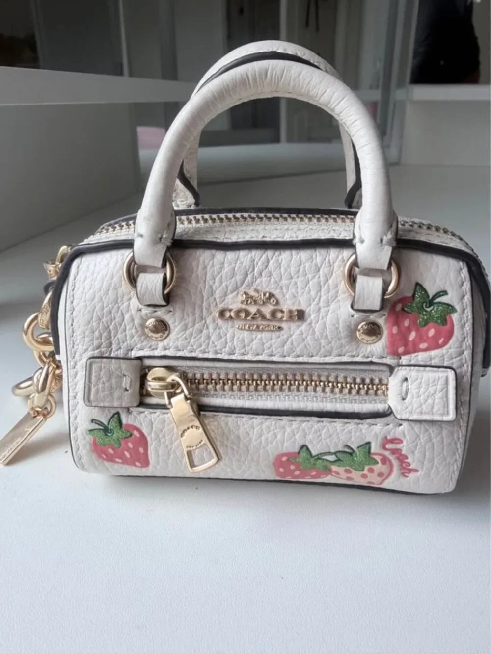 Bag Charm Coach Mini Bag - Picture 3 of 3